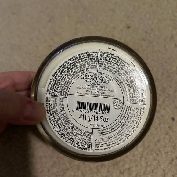 NEW Bath and Body Works Sweet Whiskey 3-Wick Candle - Picture 2 of 4